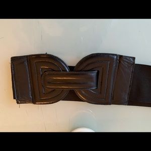 Vintage belt leather and spandex